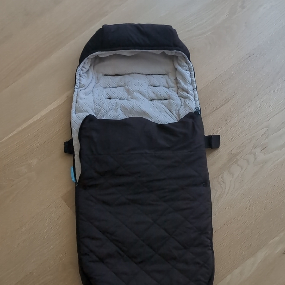 UPPAbaby CozyGanoosh Black Quilted Baby Stroller Footmuff